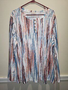 Fantaslook Blouses for Women Henley Long Sleeve Shirts